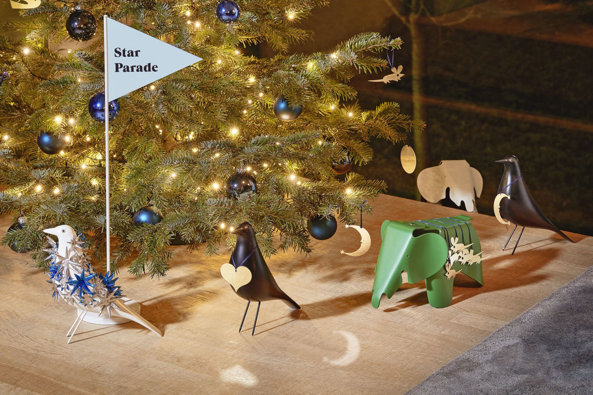 Vitra Design Museum ブラックバードオーナメント Eames House Bird by Vitra — haus®
